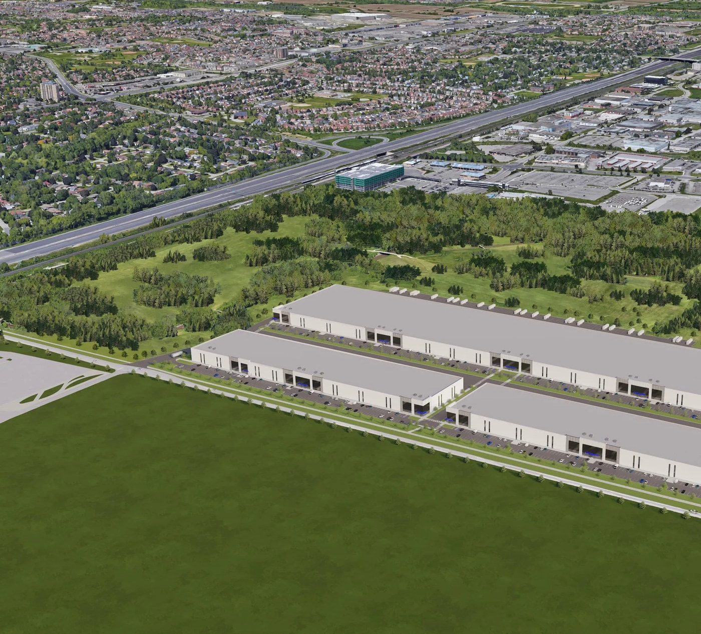 CBRE AIOP — industrial concrete project in Greater Toronto and Hamilton Area, photo 2
