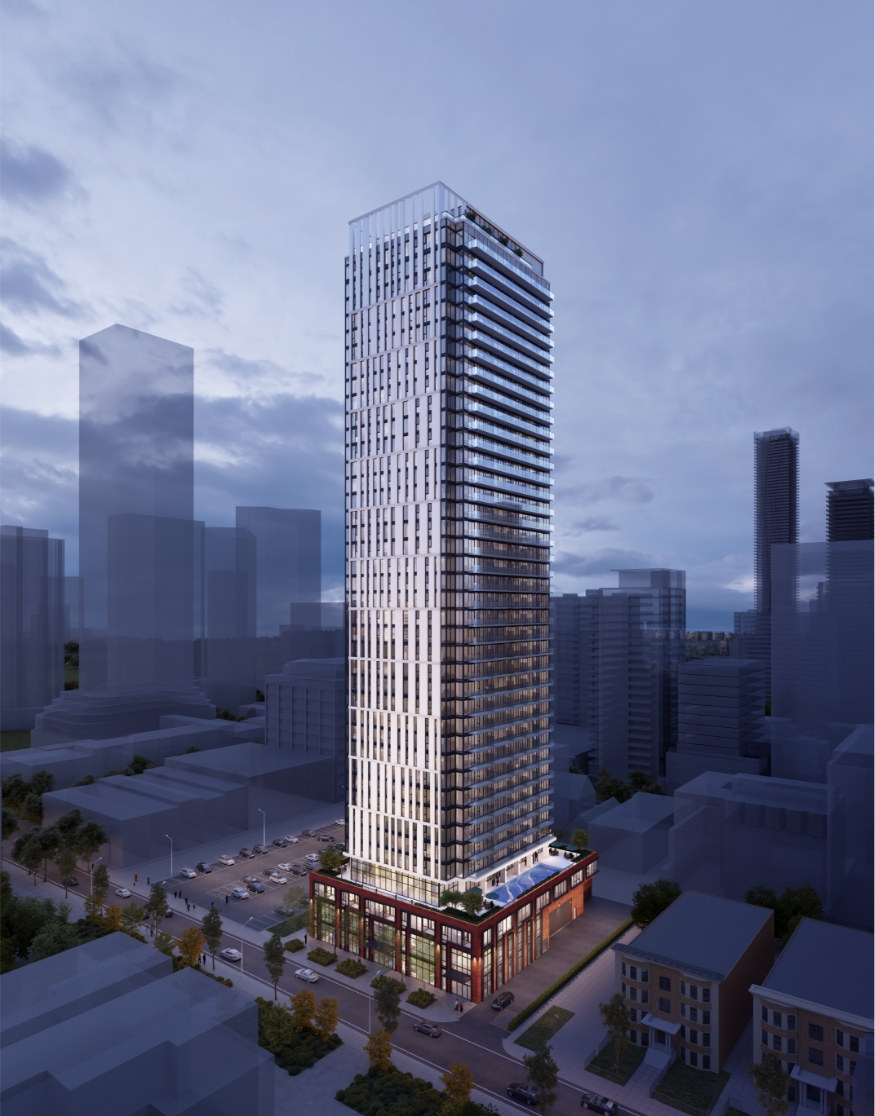 Plaza Yonge @ Wellesley Station — high-rise concrete project in Church & Wellesley, Downtown Toronto, ON, photo 1