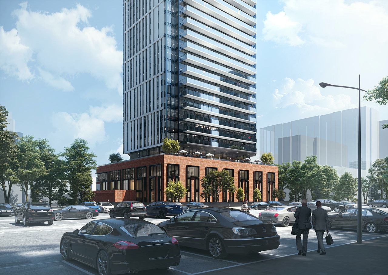 Plaza Yonge @ Wellesley Station — high-rise concrete project in Church & Wellesley, Downtown Toronto, ON, photo 3