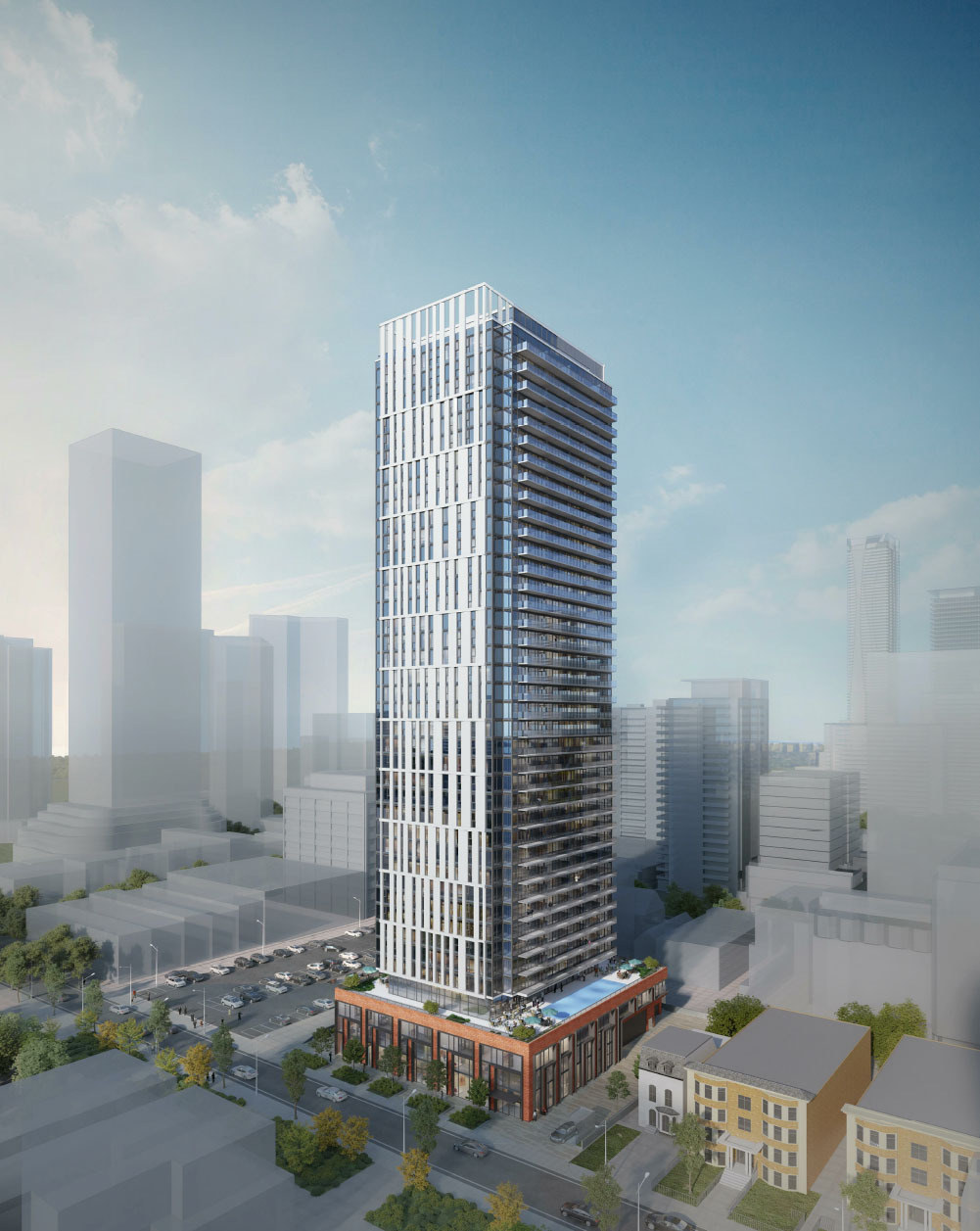 Plaza Yonge @ Wellesley Station — high-rise concrete project in Church & Wellesley, Downtown Toronto, ON, photo 6